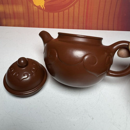 Vintage Chinese Yixing Purple Clay Teapot Zisha Ceremony Collectible Rare Small