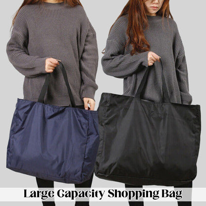 Large Luggage Bag Reusable Oxford Cloth Storage Bag Zipped Strong Shopping Bags