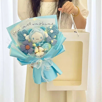Cinnamoroll Bouquet - Small Sanrio Bouquet *lights NOT included