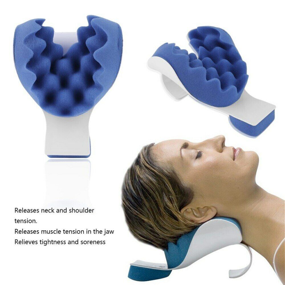 1Pc Massage Pillow Neck Support Tensity Reliever Neck Support Pillow Health Care