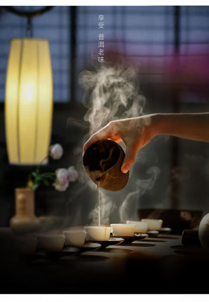 Puer Chun * 2021 Haiwan Yunnan Chi Tse Beeng Cha Ripe Pu-erh Pu Er Tea Cake 357g