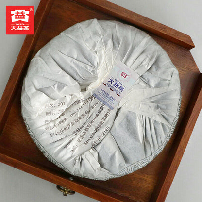 Dayi Pu'er Tea 2013 Menghai Star 357g Ripe Puer 301 Batch Menghai Tea Factory