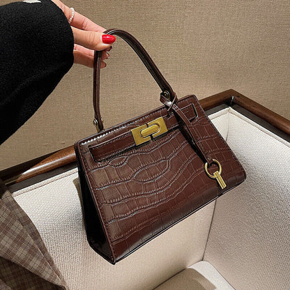 Bag Female Messenger Bag High Pattern Square Bag Shoulder Bag
