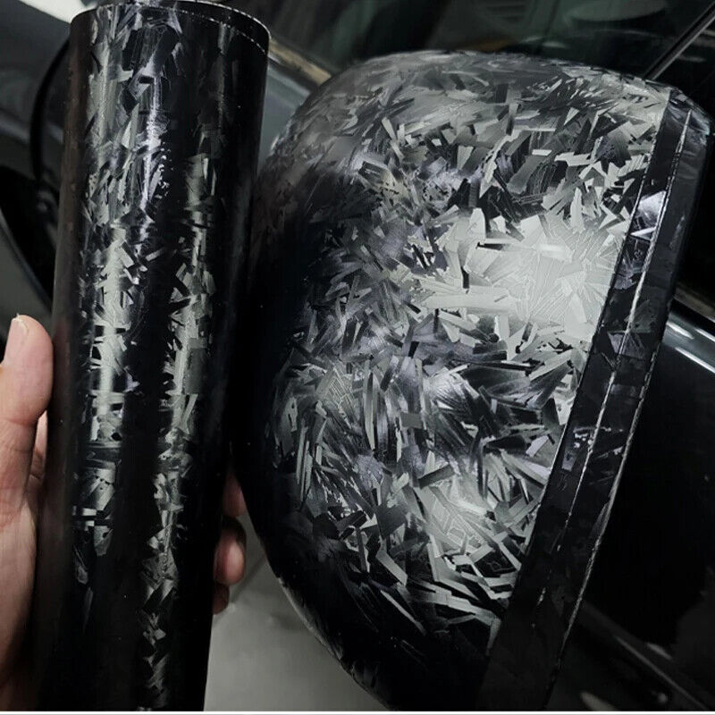 Car Sticker PVC Carbon Fiber Chopped Strand Forged Vinyl Modification Wrap Films