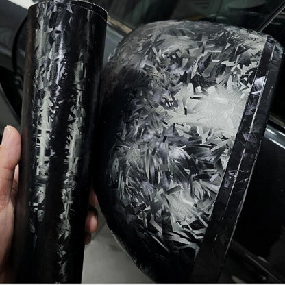 Car Sticker PVC Carbon Fiber Chopped Strand Forged Vinyl Modification Wrap Films