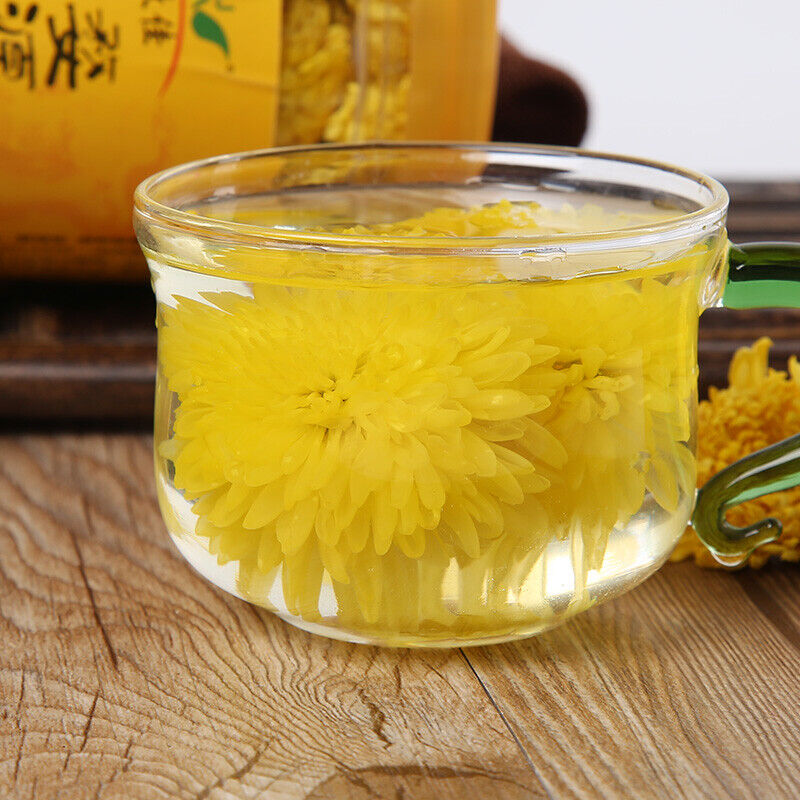 about 400pc Dried Huangshan Chrysanthemum ZhiYuan HuangJu(1 flower for 1cup) Tea