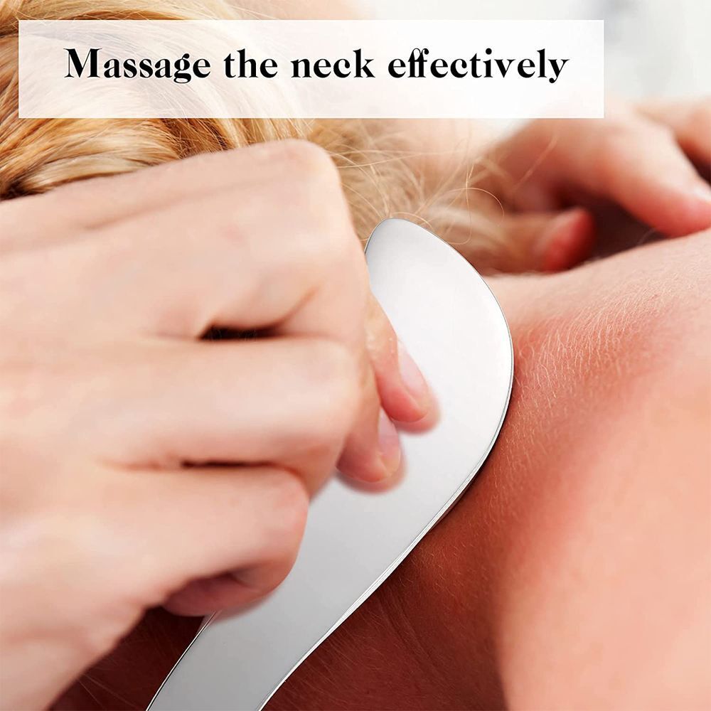 Gua Sha Massagers Stainless Steel Muscles Scraper Physical Therapy Scraping Tool
