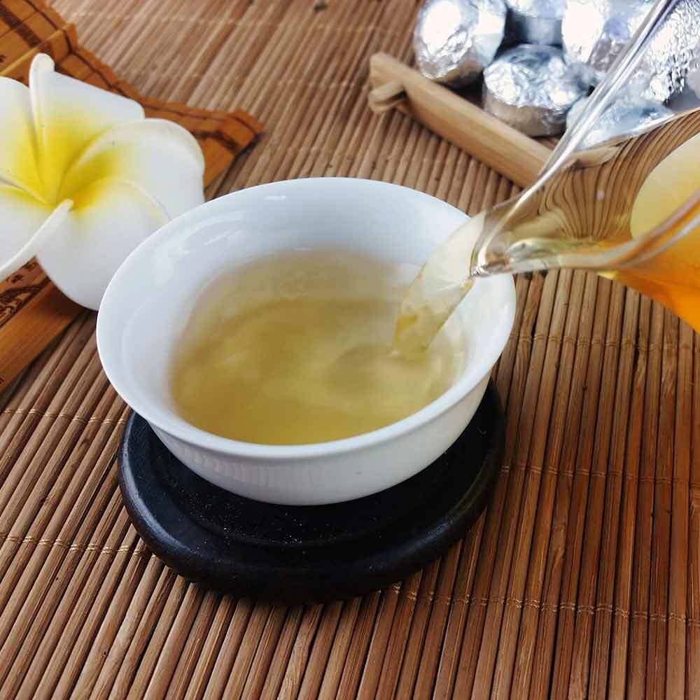 75g Silver Tin Foil Packing Tuocha Puer Tea 2021/2022 Yr Mini Shen Puerh