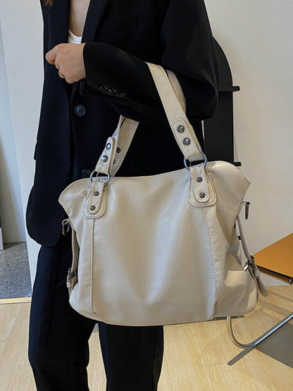 Shopper Tote Bag Women Pu Leather Female Shoulder Crossbody Bags Women's Handbag