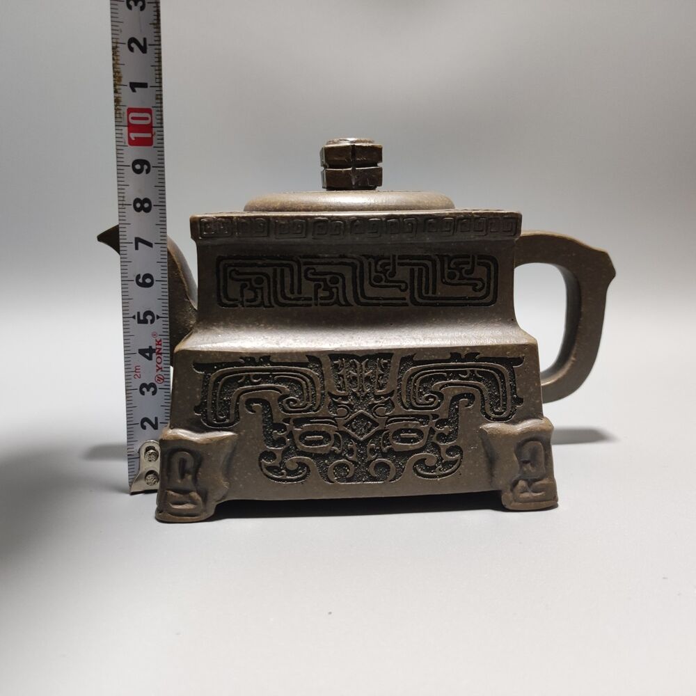 Vintage Chinese Yixing Purple Clay Teapot Zisha Ceremony Ceramic Large Teaware