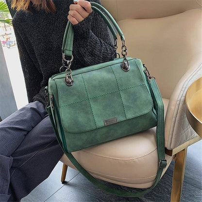 Ladies Handbag Women's Shoulder Bag PU Leather Tote Travel Handbag Female Bag