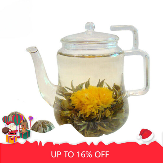 Handmade Blooming Tea Balls Marigold Flowering Tea Chinese Green Tea 20pcs