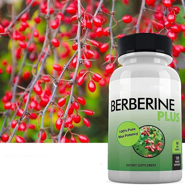 100%Organic Berberine Ceylon Cinnamon Dihydroberberine, 4250 Mg 120Capsules