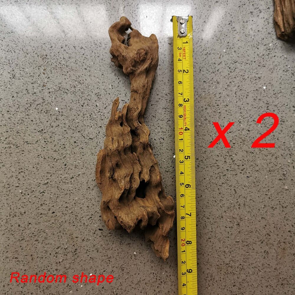 Aquarium Decoration Fish Tank Ornaments Driftwood Natural Tree Trunk Wood 5-40cm