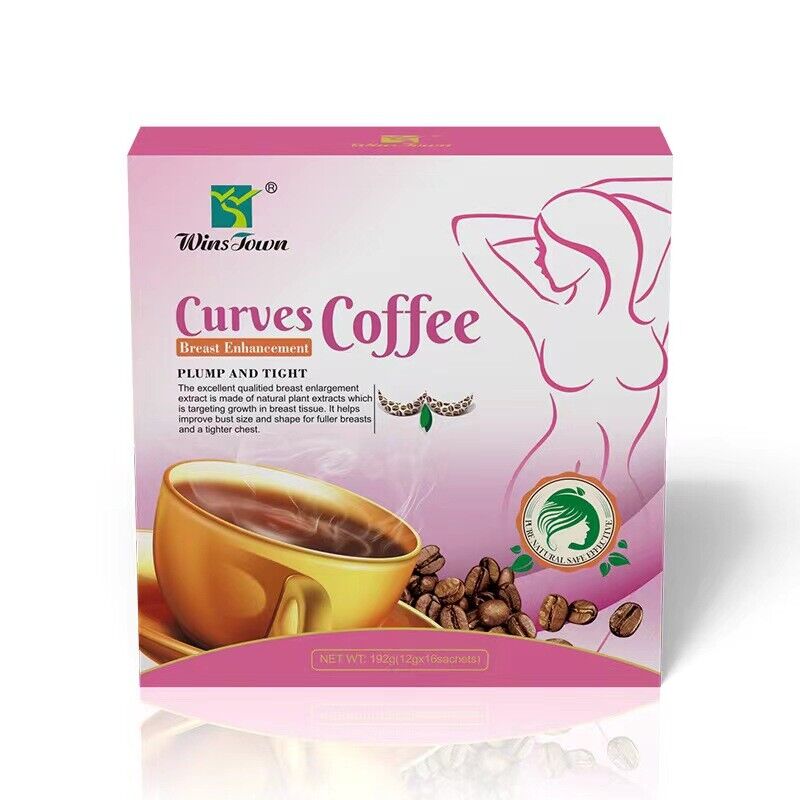 2box*16teabag Curves Coffee Breast Enhancement Big Breast Herbal Instant Coffee