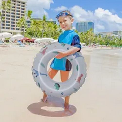 Pvc Inflatable Swimming Ring For Children Adult Swimming Laps Pool Floater Water