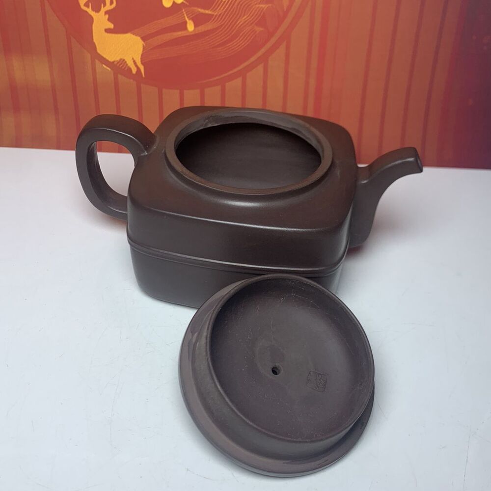 Vintage Chinese Yixing Purple Clay Teapot Zisha Ceremony Fashion Teaware Collect