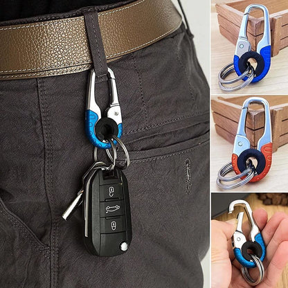 Creative Stainless Keychain Keychain Interior Steel Steel Car Xmas Gift New