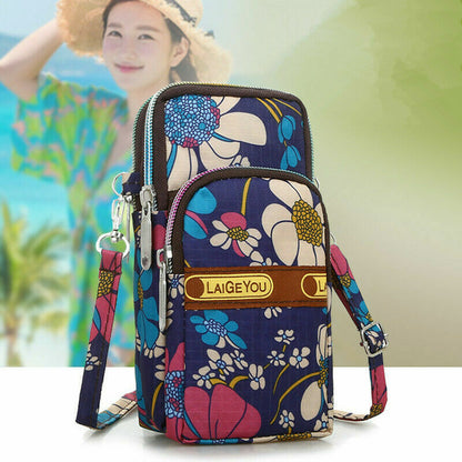 Mini Single Shoulder Bag Summer Sports Wrist Arm Bag Back Crossbody Bag