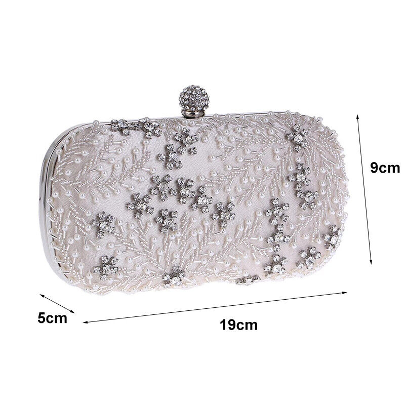 Bag Crystal Pearl Handbag Evening Bag Wedding Bag Bridal Shoulder Bag