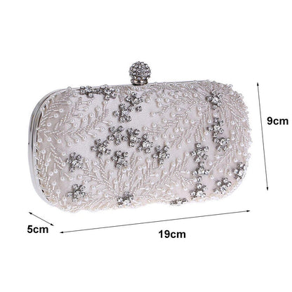 Bag Crystal Pearl Handbag Evening Bag Wedding Bag Bridal Shoulder Bag