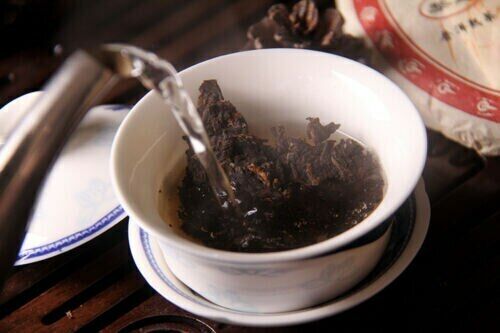 2012 Liming Golden Peacock Tea Premium Menghai Puer Ripe Shu Pu-erh Cake 357g
