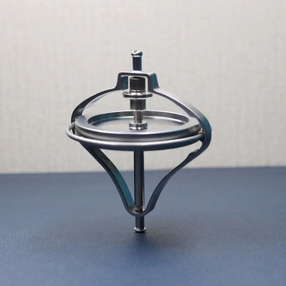 Mechanical Gyroscope Metal Technology Trends Decompression Physics Toys 82x62mm