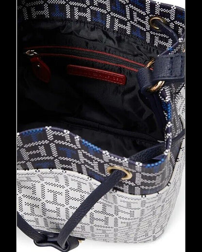 NEW! Tommy Hilfiger Laura II Bucket Crossbody Bag Monogram Gift