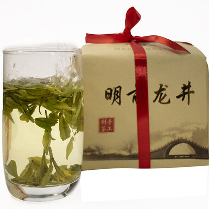 2023 Organic West Lake Dragon Well Green Tea Before Mingqian Longjing Cha 250g