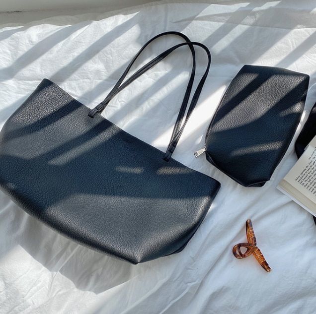 Handbag Big Bag Shoulder Purse Fashion Trend Large Tote Pouch Hasp 30*15.5*30 CM