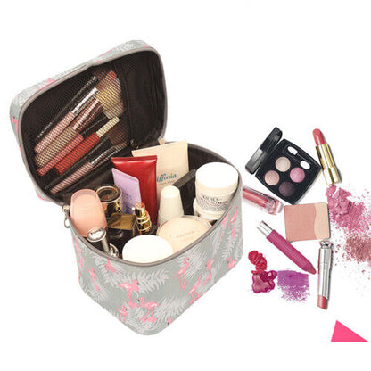 Professional Makeup Organizer Bag Large Cosmetic Case Storage Handle Travel Kit