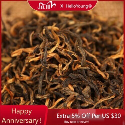 Black Old Tree Red Chinese Tea Yunnan Dian Hong Tea 80g/Box-