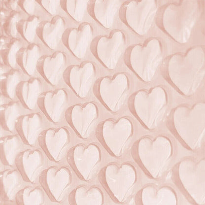 Bubble Roll Wrap 20~40cm Plastic Heart-Shape Gift Box Packing Filler Foam 2Meter