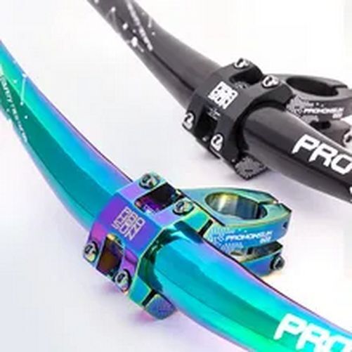 1pc Aluminum Alloy Hollow Bike Riser Stem Ultra-light Mtb Bicycle Handlebar 0°