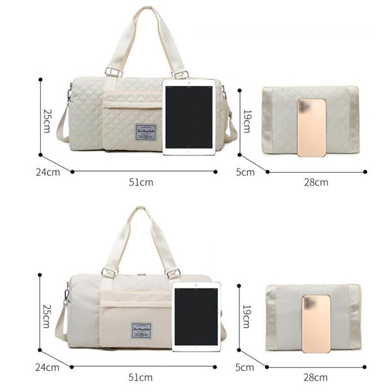Unisex Travel Bag Dry Wet Separation Bags Yoga Waterproof Sports Handbag Women