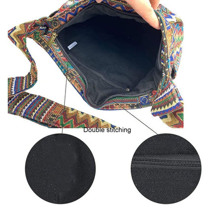 Women Shoulder Bag Crossbody Bag Handbag Pockets Hobo Bag Fabric Bag