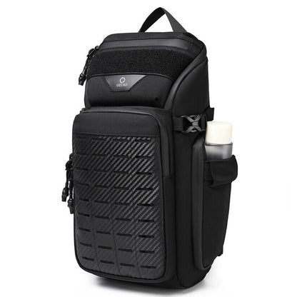 OZUKO Large Capacity Crossbody Bag Outdoor Daypack Waterproof Bag Sling Backpack