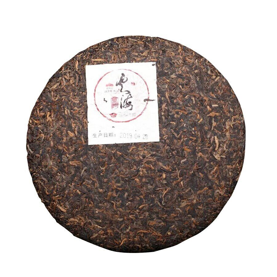 400g 2019 Haiwan Yun Hai Ripe Puer Tea Yunnan Aged Tree Old Comrade Shu Puer Tea