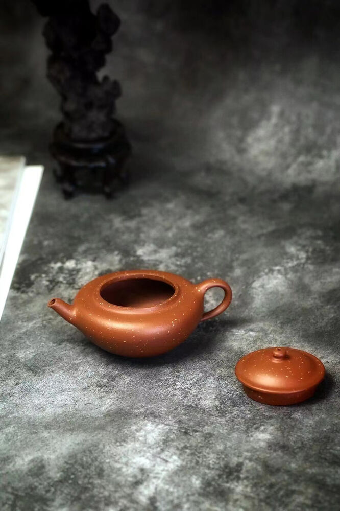 130cc chinese Yixing Handmade Zisha Zhu clay Teapot XiangYe Hu Tea Pot