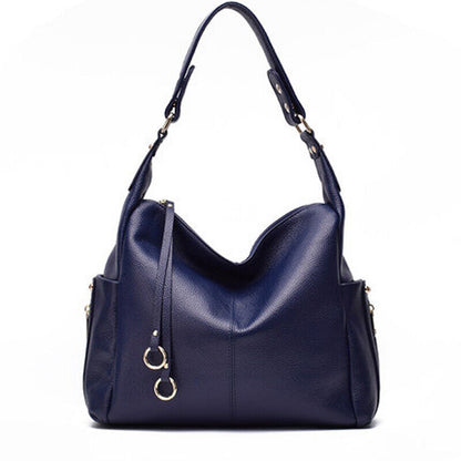 100% Genuine Leather Women's Elegant Satchel Handbags Crossbody Shoulder Bags