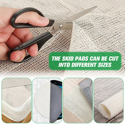 Carpets Rug Pads PVC Non-Slip Multi Purpose Liner Underlay Mesh Lining Mats 1x2M