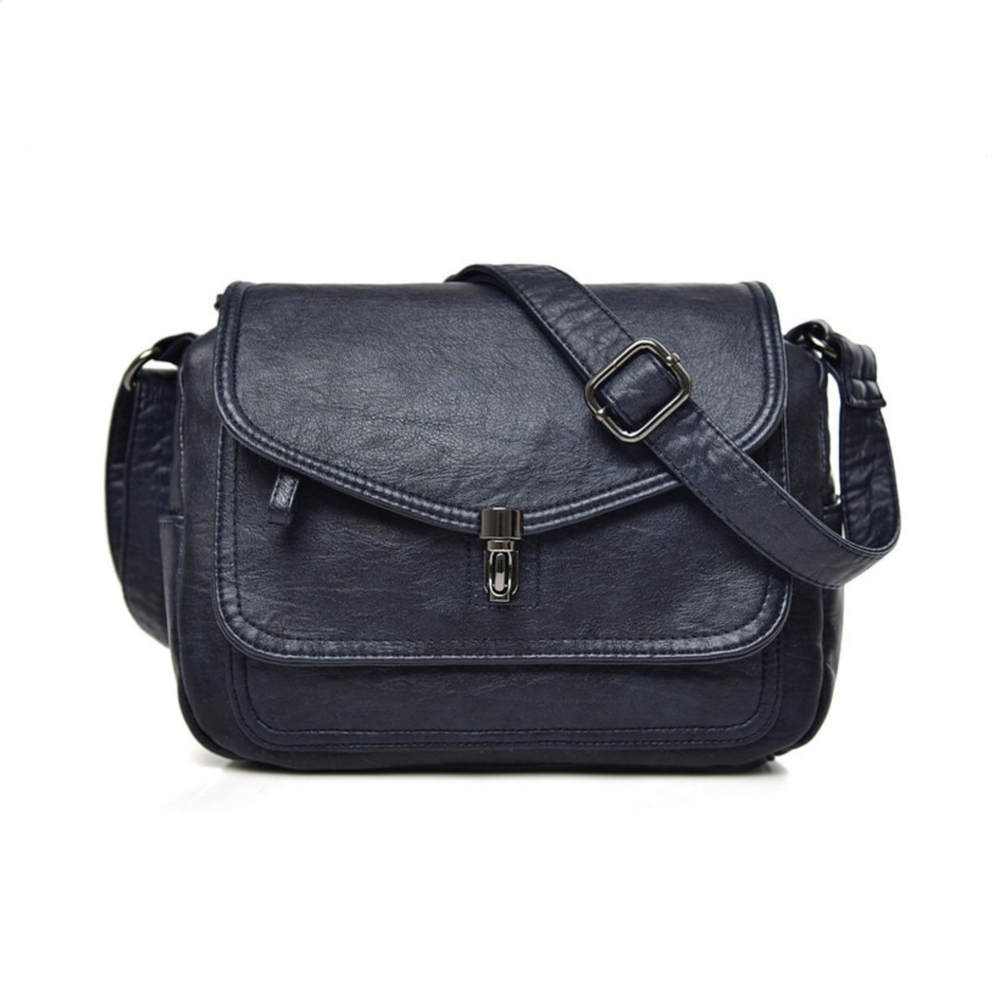 Women Soft LEATHER Shoulder Bag Casual Crossbody Handbag Vintage Tote