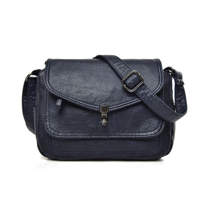 Women Soft LEATHER Shoulder Bag Casual Crossbody Handbag Vintage Tote