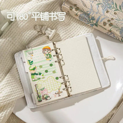 Notebook Planner A5 A6 Binder Blank Lines Grids Sketchbook Office Journal Agenda