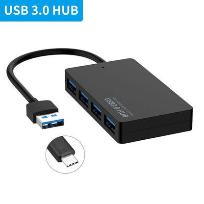 High Speed USB 3.0 HUB Multi USB Splitter 4Ports Expander Multiple For Laptop PC