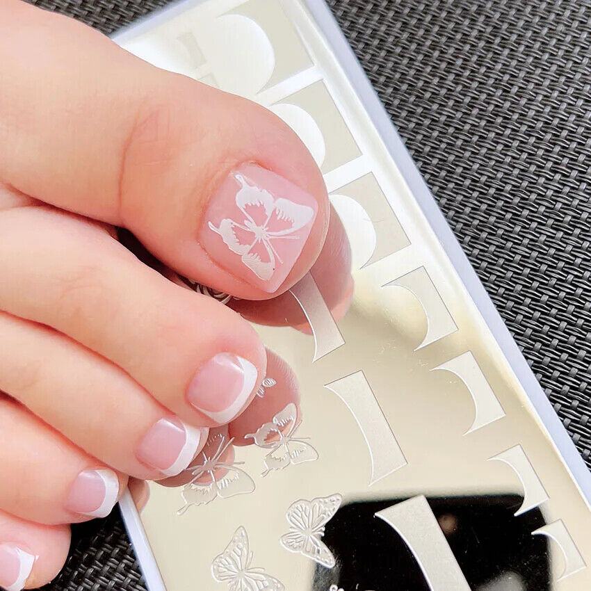 Nail Art Tool Metal Stamping Plate Manicure Kit French Design Accessories 6x12cm