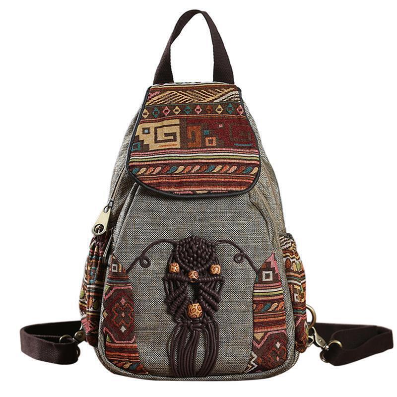 Backpack Women's Canvas Backpacks Bag Female Travel Backpack