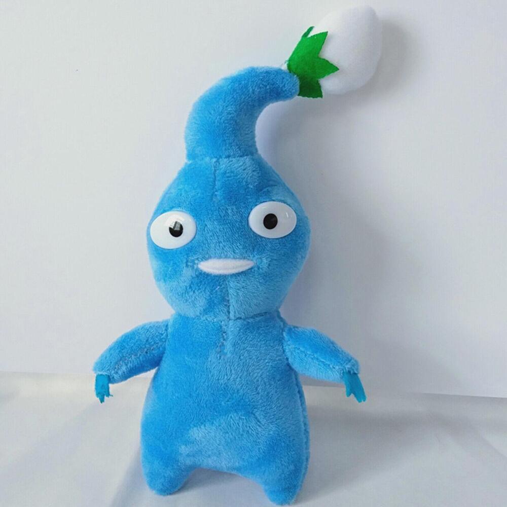 New Pikmin Stuffed Toy Yellow & Blue & Red Pikmin Plush Nitendo Game 1-10pcs