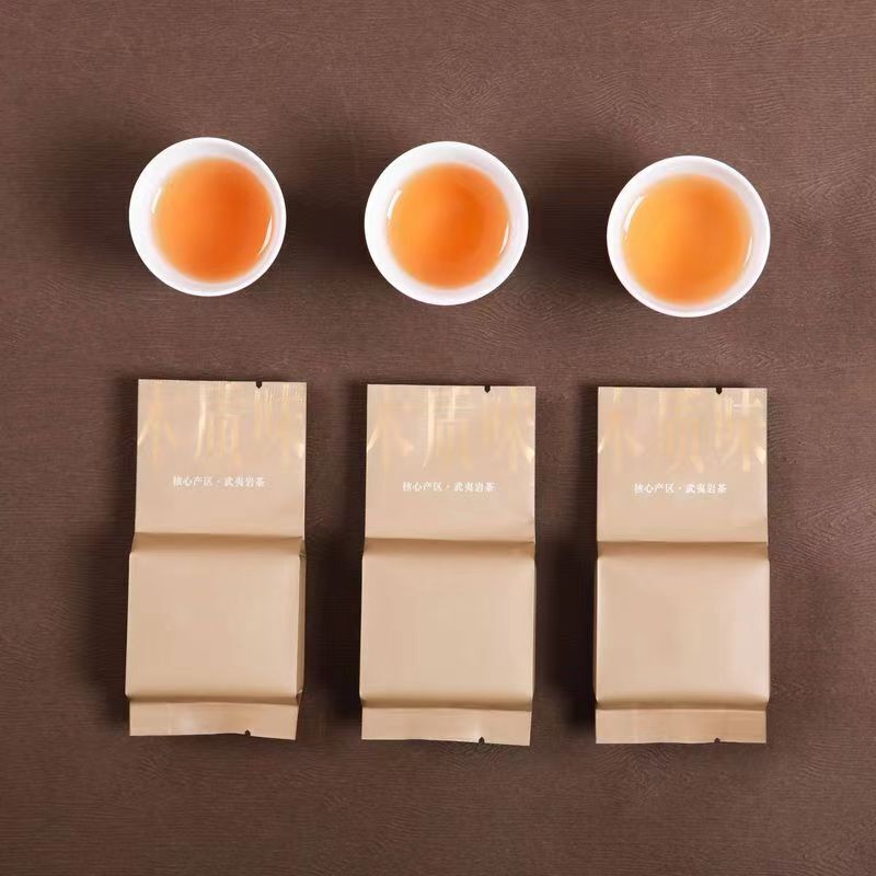 130g Premium Carbon Baked Wuyi Rock Tea Chinese Oolong Black Tea Health Benefits