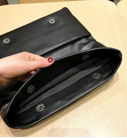 Popular Genuine Bag Handheld Bag Small Envelope Purse Shoulder Bag